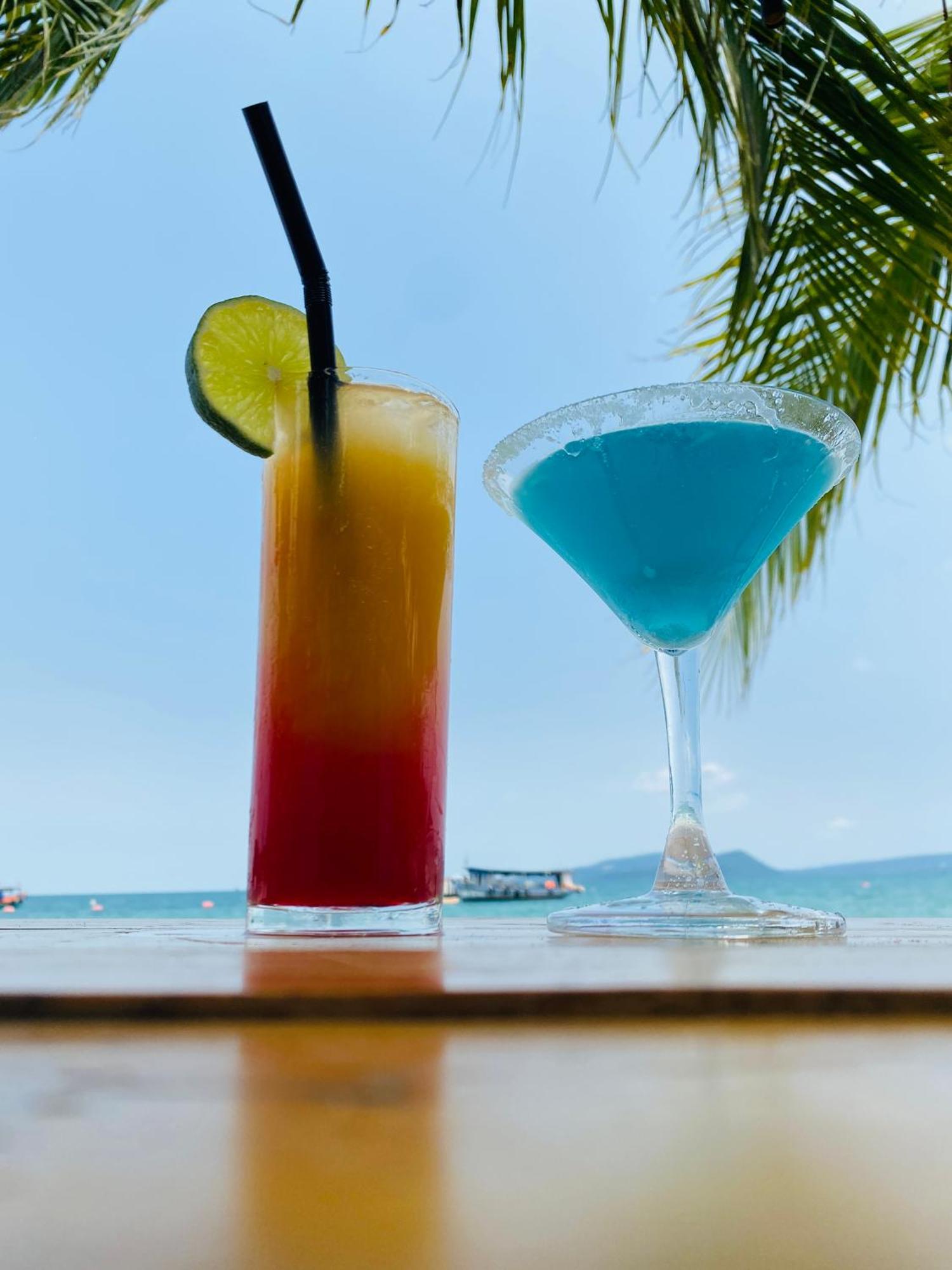 Koh Rong Beach Hostel And Bungalows Kaoh Touch Bagian luar foto