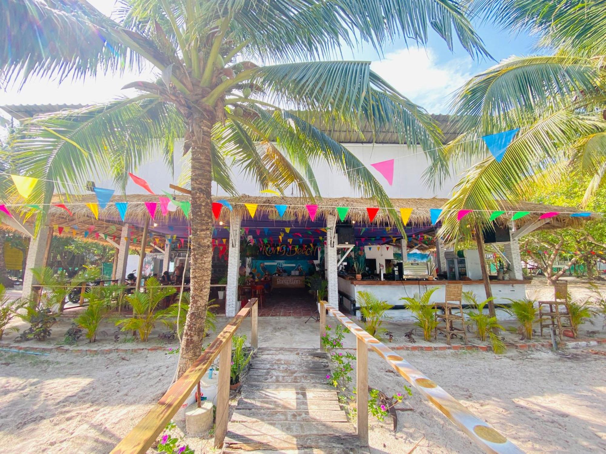 Koh Rong Beach Hostel And Bungalows Kaoh Touch Bagian luar foto